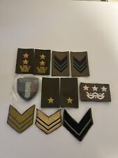 Gradi militari esercito usato  Italia