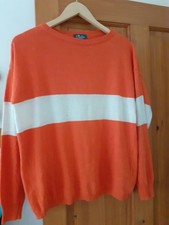 Luella orange cashmere for sale  WITNEY