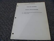 Usado, Retroescavadeira Massey Ferguson MF 212 SISTEMA HIDRÁULICO manual de serviço de reparo comprar usado  Enviando para Brazil