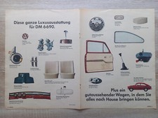 VW Volkswagen 1600 TL, Luxusausstattung, Werbung advert pubblicità Reklame, 1966 comprar usado  Enviando para Brazil