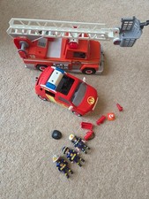 Playmobil bundle fire for sale  BRIDGE OF WEIR