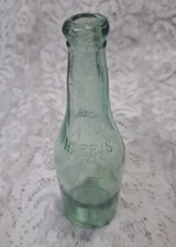 Usado, Garrafa de vidro antiga Harris Bluing Beverage azul água 7,5" refrigerante vintage comprar usado  Enviando para Brazil