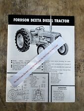 Fordson dexta diesel d'occasion  Expédié en Belgium