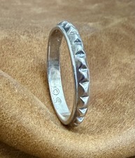 Anel de banda empilhável cravejado Southwest Shube's Manufacturing Inc 925 tamanho 6,75 comprar usado Anel de banda empilhável cravejado Southwest Shube's Manufacturing Inc 925 tamanho 6,75 comprar usado  Enviando para Brazil