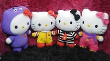Conjunto de 4 brinquedos de pelúcia Hello Kitty 2012 Ronald McDonald's usados em folha. Cond. comprar usado  Enviando para Brazil