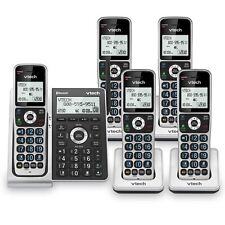 Telefone residencial sem fio VTech VS306-5 DECT 6.0 5 aparelhos com 5 aparelhos comprar usado  Enviando para Brazil