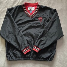 Jaqueta Champion Vintage XL Preta Karatê Dojo Pulôver Quebra-Vento Bordado comprar usado  Enviando para Brazil