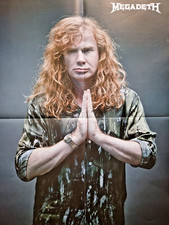 Pôster: Megadeth (Dave Mustaine) - 16 x 22 pol. (40 x 55 cm) - ESTADO PERFEITO! comprar usado  Enviando para Brazil