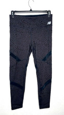 Usado, Leggings New Balance Dry Fit Feminina Grande Painéis de Malha Preta Leopardo Burnout comprar usado Usado, Leggings New Balance Dry Fit Feminina Grande Painéis de Malha Preta Leopardo Burnout comprar usado  Enviando para Brazil