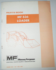 Massey Ferguson MF 836 Carregador Peças Catálogo Manual Livro Original! 12/86 comprar usado  Enviando para Brazil
