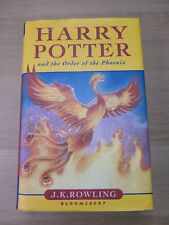 1st Edition Harry Potter And The Order Of The Phoenix Hardback 3 Errors 1 Typo , usado segunda mano  Embacar hacia Argentina