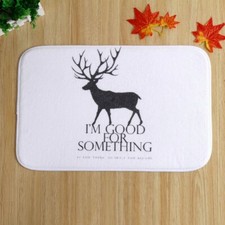 Tapete de assoalho de borracha Creative Door Mat Starfish Elk Puppy porta antiderrapante comprar usado  Enviando para Brazil