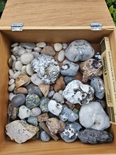 Mineraliensammlung achat hühn gebraucht kaufen  Tüßling
