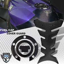 Perforado Negro Pro Agarre Combustible Tanque Almohadilla + Gas Tapa Funda Para comprar usado  Enviando para Brazil