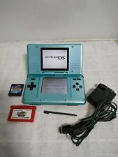 Console Nintendo DS turquesa edição japonesa dois softwares adicionados como extra. comprar usado  Enviando para Brazil