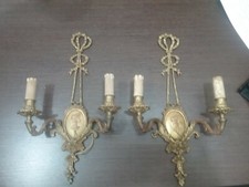 Coppia candelabri parete usato  Napoli