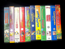 Collezione vhs disney usato  Palermo