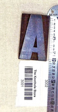 vintage printing 2 blocks for sale  Spencerport