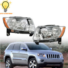 Par de Farol Farol LH&RH Para 2011-2013 Jeep Grand Cherokee 11-17 Compass comprar usado  Enviando para Brazil