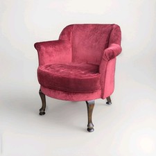 red tub chair for sale  HEREFORD