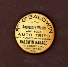 Vintage advertising button for sale  Clovis