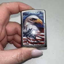 Zippo patriotic eagle for sale  Miami