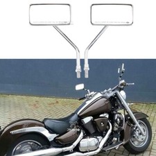Espelhos laterais de motocicleta para Suzuki Intruder VS800 Volusia 800 VL800 cromado 10mm, usado comprar usado  Enviando para Brazil