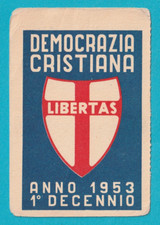 Democrazia cristiana 1953 usato  Monrupino