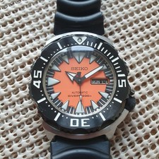 Seiko SRP315 Monster Black Orange relógio de mergulho automático 200m .0203 comprar usado  Enviando para Brazil