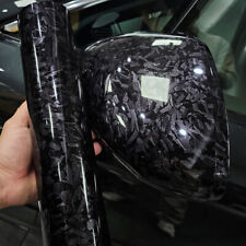 Usado, 1x Acabamentos adesivos de filme de vinil forjado de fibra de carbono cristal brilhante para carro comprar usado  Enviando para Brazil