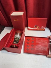 Conjunto de 8 pinos Coca-Cola 2008 Olimpíadas de Pequim caixa Coca-Cola comprar usado  Enviando para Brazil