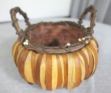 Wood wicker round for sale  Mount Vernon