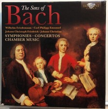 The Sons of Bach: Symphonies; Concertos; Chamber Music (10 CD Box Set 2013) *VG* comprar usado  Enviando para Brazil