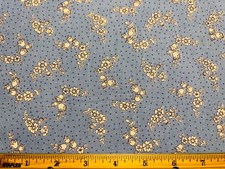 Tecido de algodão antigo vintage década de 1940 Lilies of the Valley ponto floral 35w 1/2yd comprar usado  Enviando para Brazil