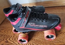 Patins quádruplos M4 Viper Roller Derby - Rodas Twister Sure Grip (tamanho 7) comprar usado  Enviando para Brazil