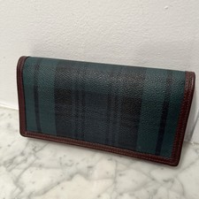 NOVO Polo Ralph Lauren Vintage Relógio Preto Tartan Xadrez Couro Carteira Longa Novo Na Caixa comprar usado  Enviando para Brazil