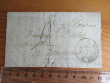 Letter 1836 bourgoin d'occasion  Expédié en Belgium