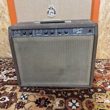 Vintage 1962 1963 Fender Deluxe Brownface 6G3 1x12 20w EUA Amplificador Combo Anos 1960, usado comprar usado  Enviando para Brazil