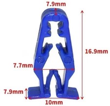 Pezzi clip molletta usato  Casoria