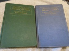 Old SANITARY PLUMBING Book Set Lot DRAINAGE SEPTIC TANK TRAP PIPE HOT WATER TOOL comprar usado  Enviando para Brazil