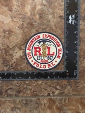 Emblema adesivo bordado tecido genuíno americano PRL "5ª Expedição de Montanha" comprar usado  Enviando para Brazil