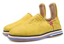 Usado, Babouches berberes marroquinos feitos à mão - Chinelo de couro amarelo comprar usado  Enviando para Brazil