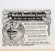 1904 western launch for sale  Charlottesville