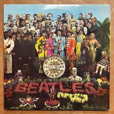 THE BEATLES Sgt. Peppers Lonely Hearts Club WIDE SPINE PMC7027 COMPLETE VINYL LP comprar usado  Enviando para Brazil
