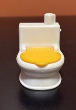 Fisher Price My First Dollhouse casa de bonecas tampa amarela banheiro banheiro comprar usado  Enviando para Brazil