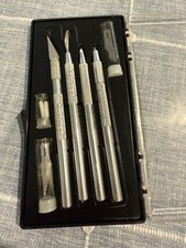 Conjunto de ferramentas queimador Letraset em estojo para fazer cartões scrapbooking transferência de esfregar comprar usado  Enviando para Brazil