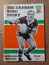 Graham king testimonial for sale  BINGLEY