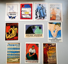 Postkarten set kunstplakate gebraucht kaufen  Hamm