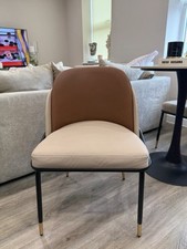 Dining chairs luxurious for sale  LOUGHTON