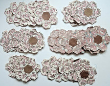 Hexagonal patchwork quilting for sale  KNIGHTON